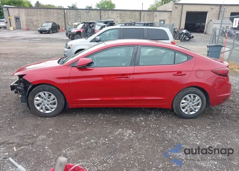 2020 Hyundai Elantra Se from USA, damaged, VIN KMHD74LF9LU995486